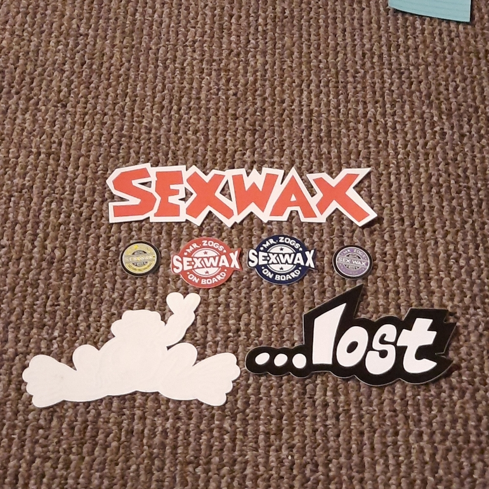 Sexwax stickers